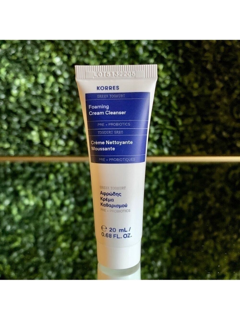 Korres Foaming Cream Cleanser | NEW | Travel Size | Sealed